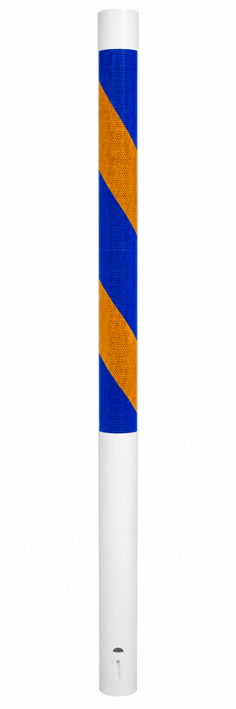 Räckesvakt 100 mm Blå/gul vänster - L01259-1