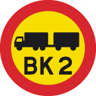 C22-2 Skylt - Bärighetsklass 2 (BK2) - C22-2