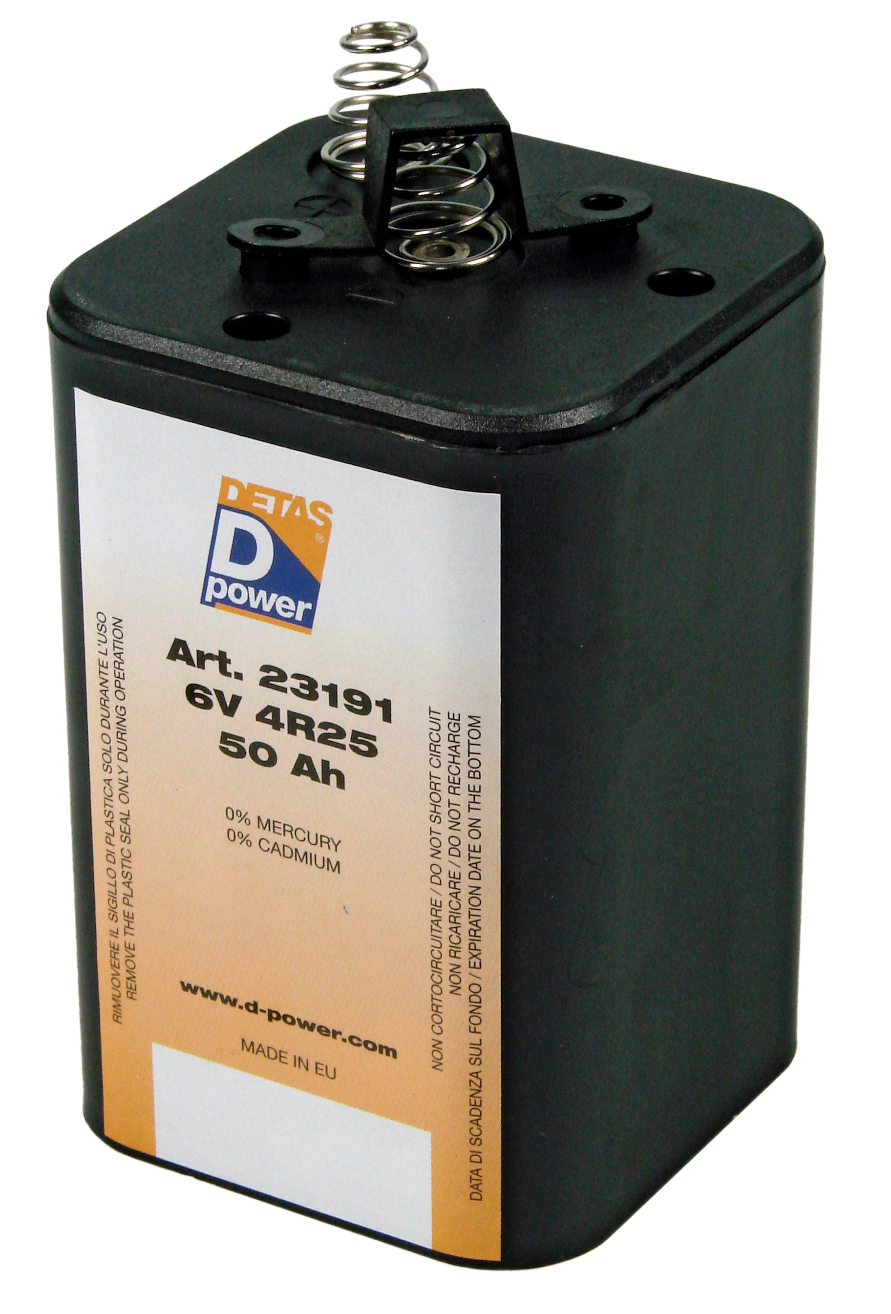 4R25 Batteri  6 volt 50AH Longlife - 10357-2