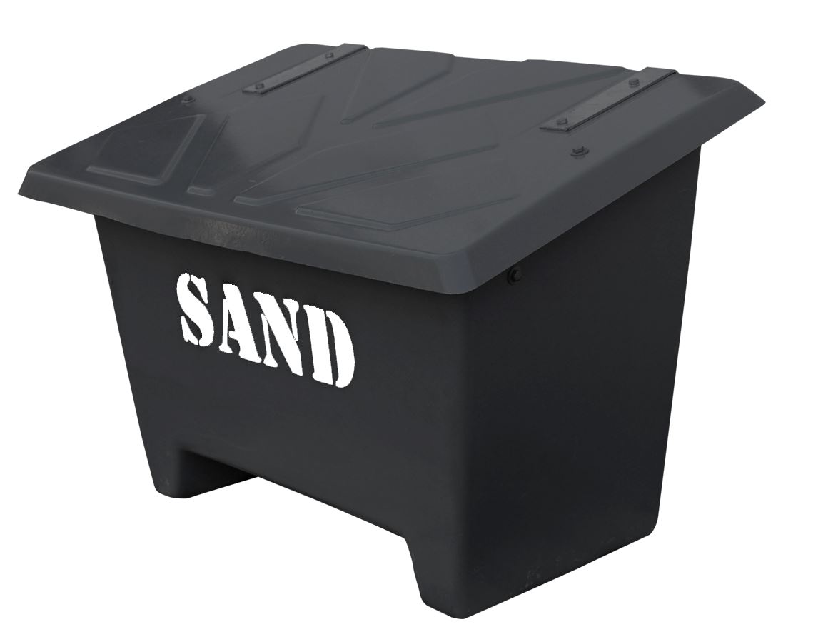 Sandlåda 250L Svart 1010 × 630 × 670 mm - L250-6