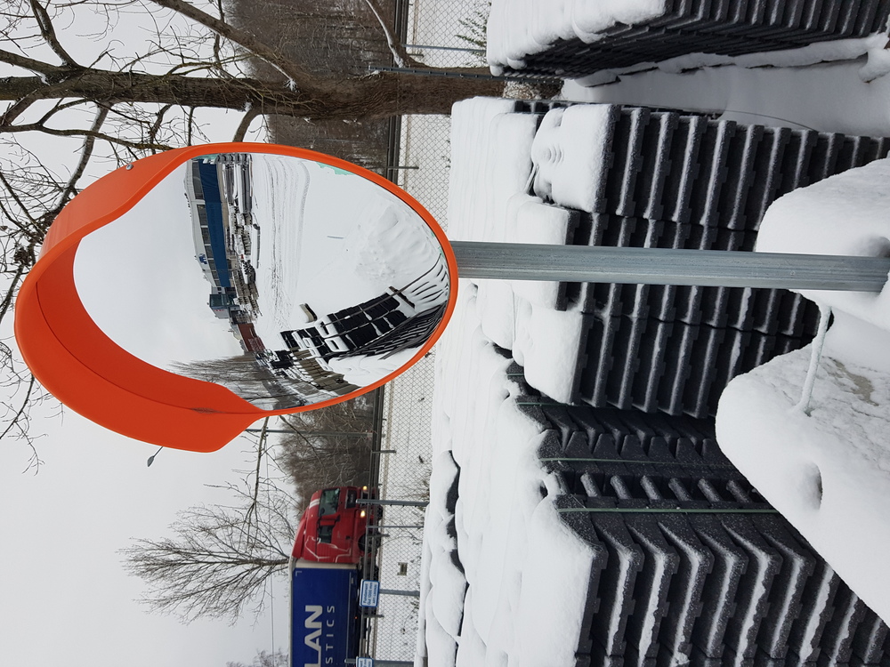 Trafikspegel diam 600mm plast - 10761-2-A