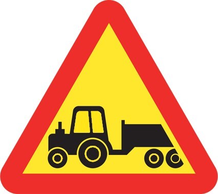 A31 Varning för långsamtgående fordon - A31
