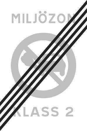 E32-2 Slut på miljözon klass 2 - E32-2