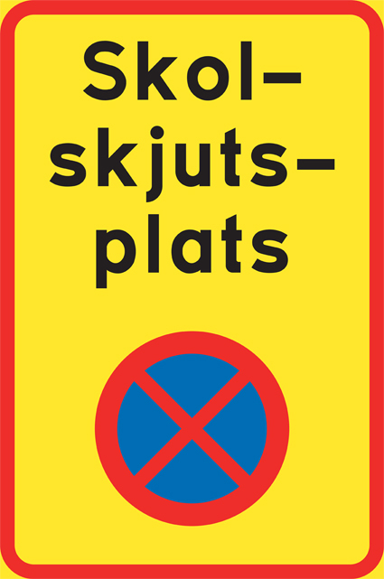 C40-5 Skolskjutsplats - Ändamålsplats - C40-5