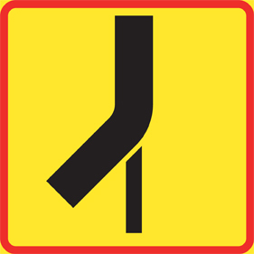 T15-6 Vägars fortsättning i korsning - T15-6