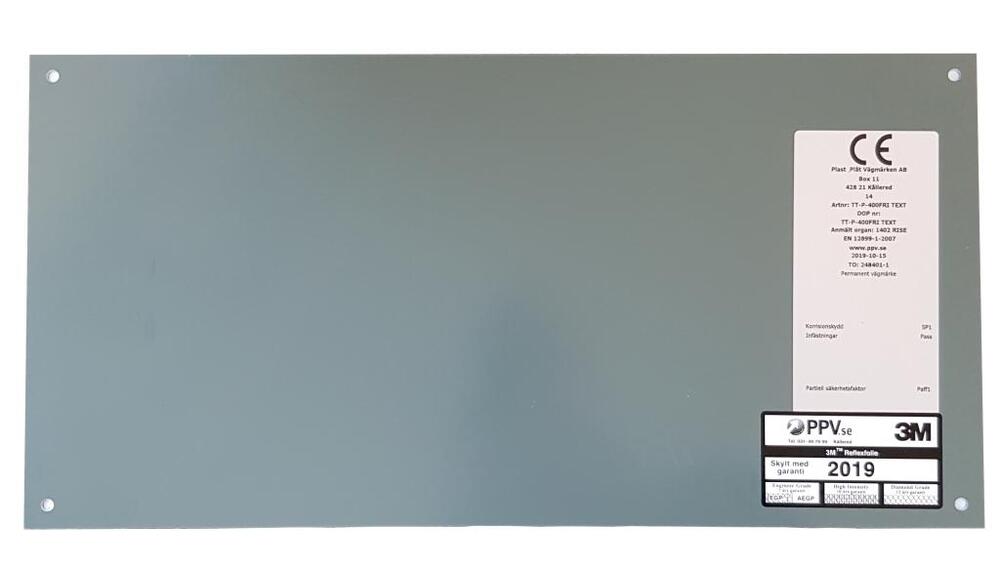 Skylt - Snöröjes och sandas ej - 11169-WEB