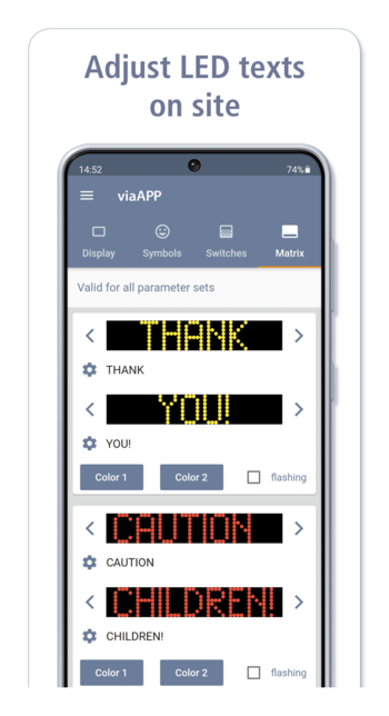 viaAPP  App för Android och IOS  - VIA2