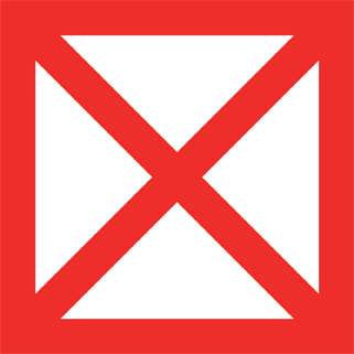 Sjövägmärke Förbud - S200-213