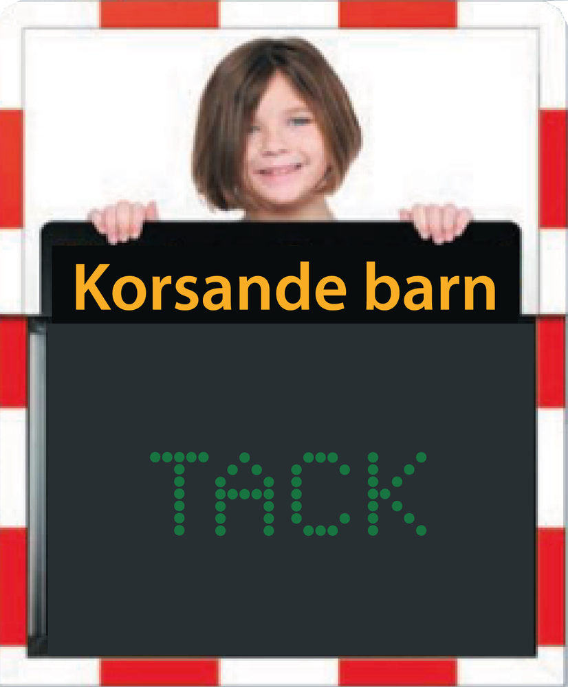 Viasis Textdisplay med trafiklogg  - VIASIS TEXT