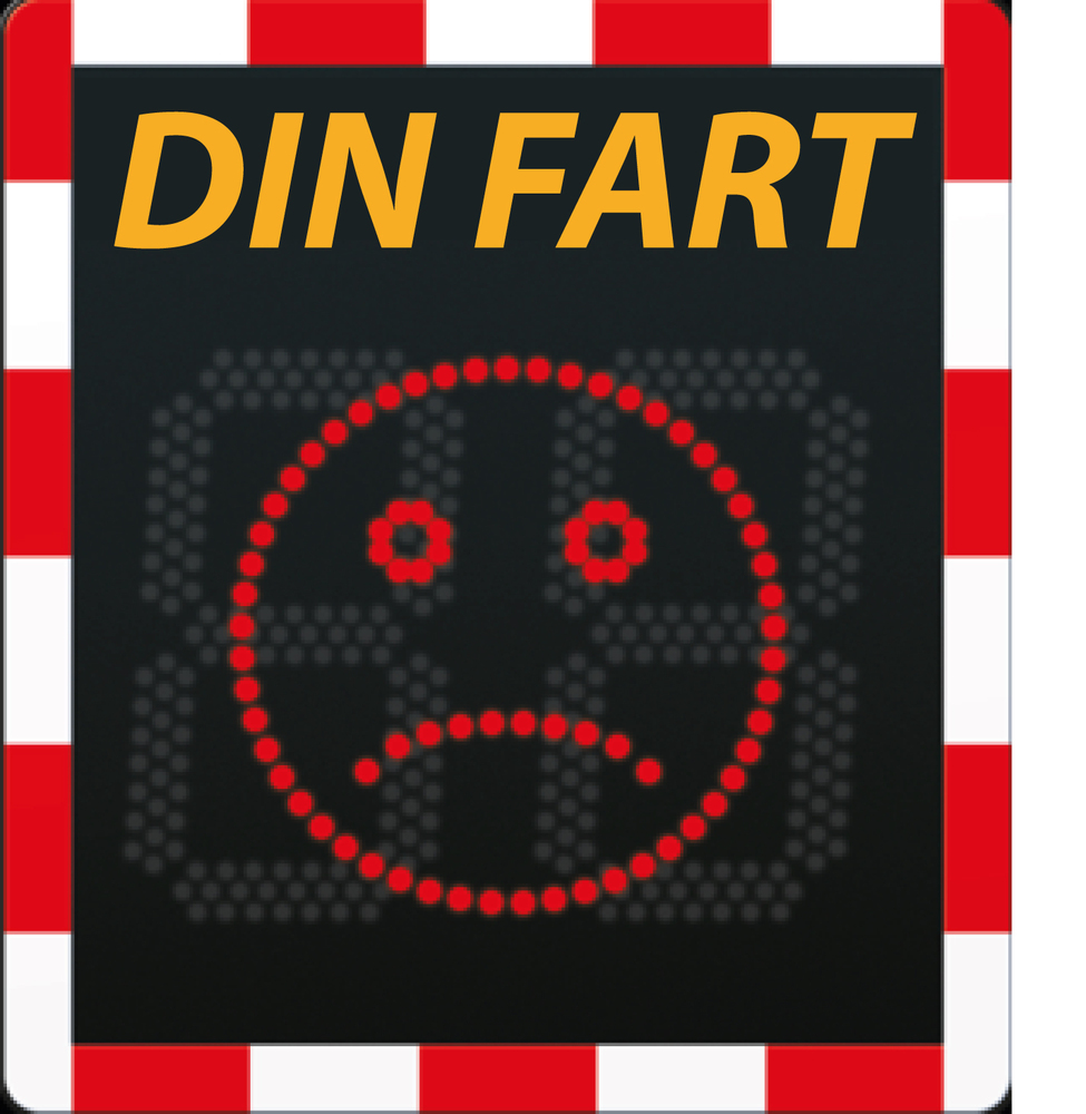 Din fart Viasis Lite med trafikräkning & solcell  - VIA LITE SUN