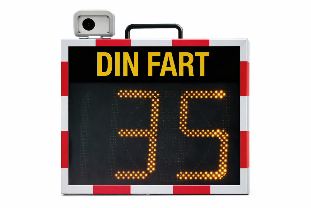 Din fart-skylt med Viaspeedcam - VIACAM