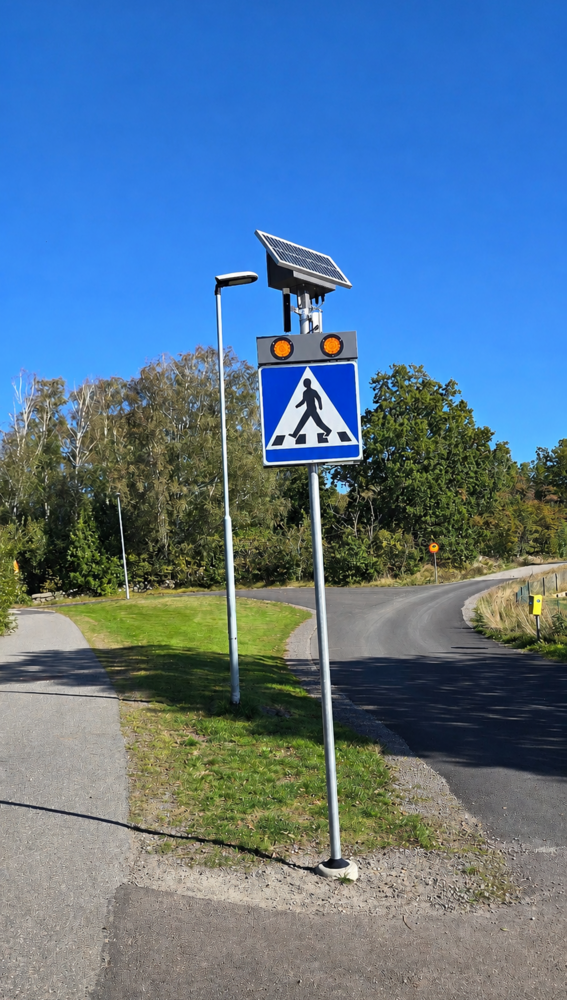 Fivö med solcell enkelsidigt - L22314