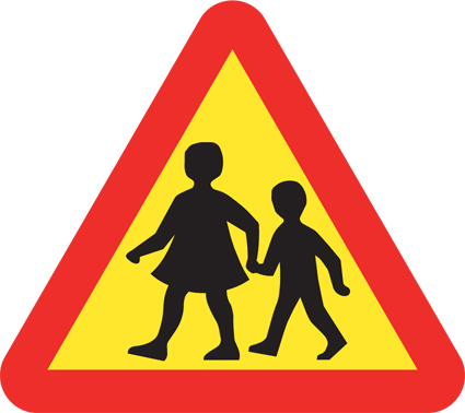 A15 Skylt Varning för barn N KVL RA1