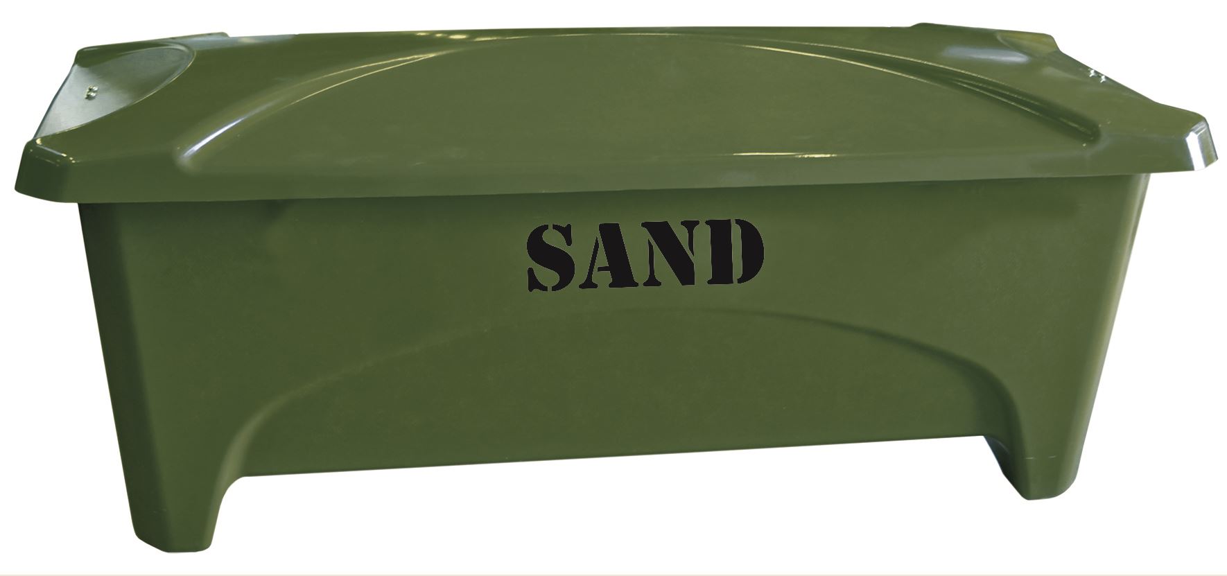 Sandlåda 475L Grön 1760 × 750 × 745 mm 