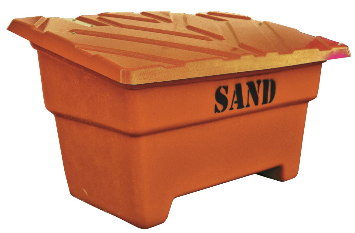 Sandlåda 550L Orange 1440 × 920 × 870 mm