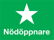 Nödskylt Nödöppnare 300x200mm - 10565