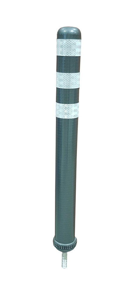 Flexibel trafikpollare Ø 80 mm H=800 Grå - L202228