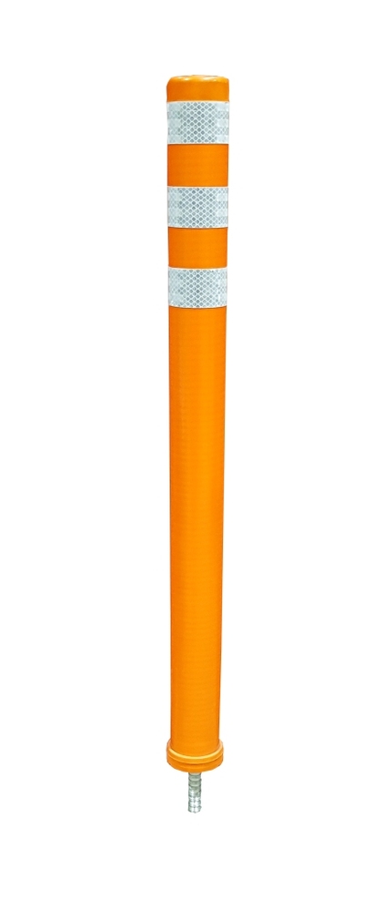 Flexibel trafikpollare Ø 80 mm H=800 orange - L202228-3