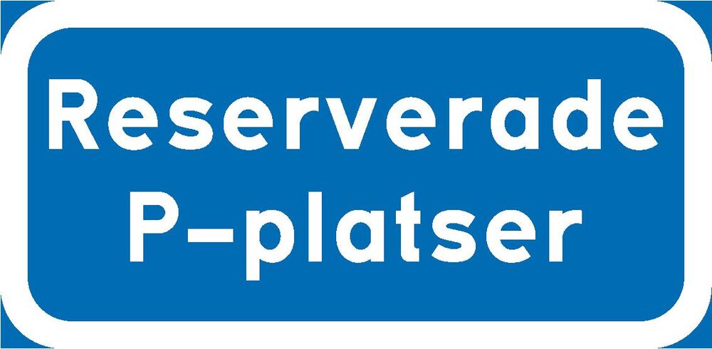 T61 Reserverade P-platser - TP61