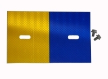 Sergel ABS Reflex Blå/Gul  - L00698-1