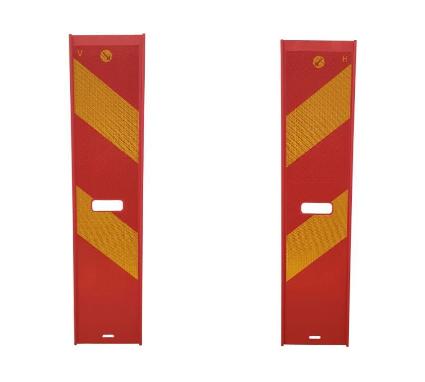 X3 Sidomarkeringsskärm Dubbelsidig V/H 100 st - L00655-100