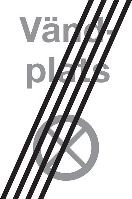 C43-2 Slut på vändplats - C43-2