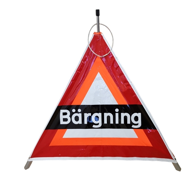 Varningsstält Bärgning/Olycka/Bärgning - 11169-2-WEB