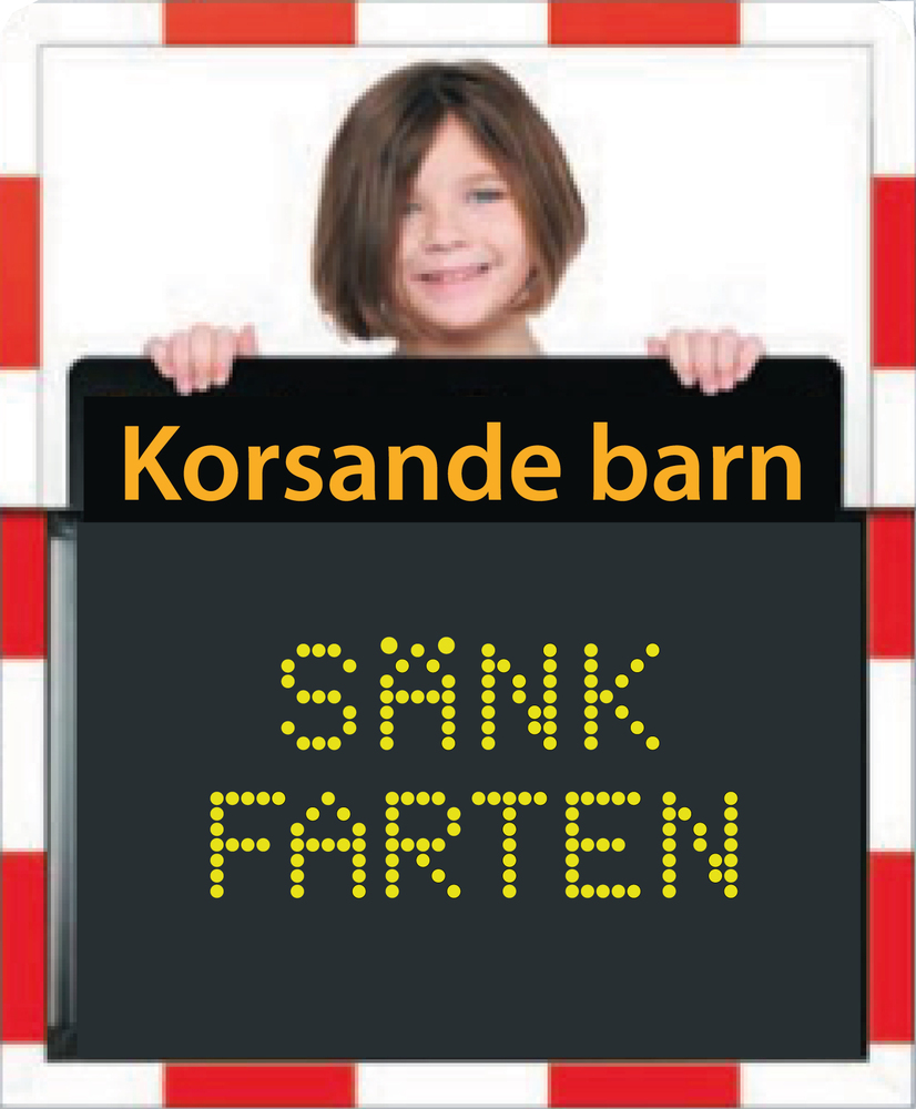 Viasis Textdisplay med trafiklogg  - VIASIS TEXT