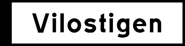 Gatunamnsskylt I-Profil - GS.1